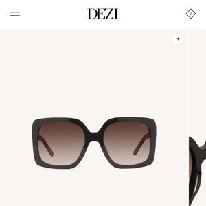 DEZI HARPER GLASSES / color: GRADIENT / comes with box / worn once